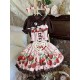 Dream Whale Strawberry Chocolate Blouse Salopette JSK and OP(Pre-Order/Full Payment Without Shipping)